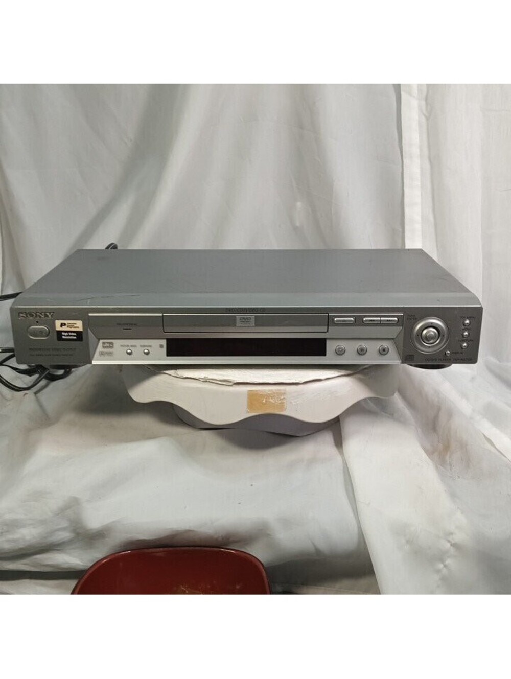 Sony DVP-NS715P Progressive Scan DVD CD Player Silver MP3